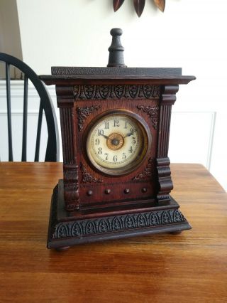 Antique German Musical Mantle Clock