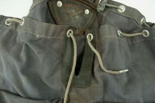 WWII Luftwaffe German Combat Rucksack LW Blue Canvas Backpack WW2 Wehrmacht 1940 7