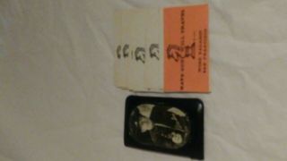 Vintage 1958 Have Gun Will Travel Paladin Richard Boone Fan Club Wallet & Cards