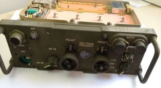 Prc 77 / Rt - 841 An/prc - 77 Vietnam War Portable Military Vhf Fm Radio Us Army