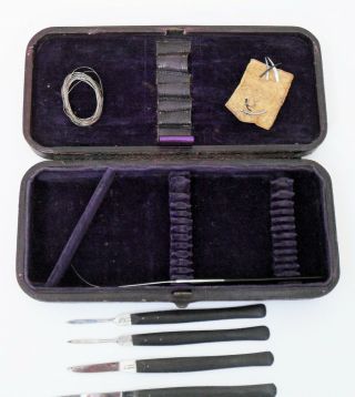 1873 Surgical Instrument Set by Gardner of Edinburgh (Medical School Prize) 12