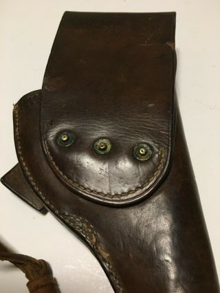 US M1917.  45 Revolver Leather Holster 6
