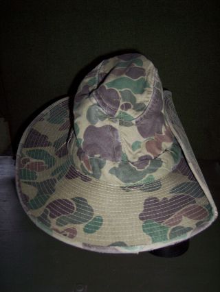 Vietnam War Us Army Advisor Beo Gam Camo Cowboy Boonie Hat