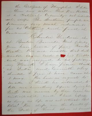 1863 & 1864 Letters from Civil War Soldiers - Vicksburg River Battle,  Nashville 8