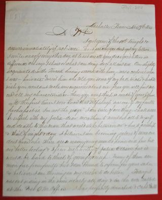 1863 & 1864 Letters from Civil War Soldiers - Vicksburg River Battle,  Nashville 9