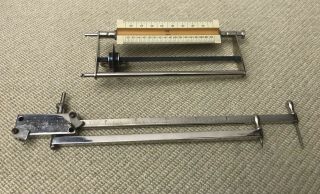 Antique Improved Willis Planimeter 1901 James Robertson & Sons York USA 4