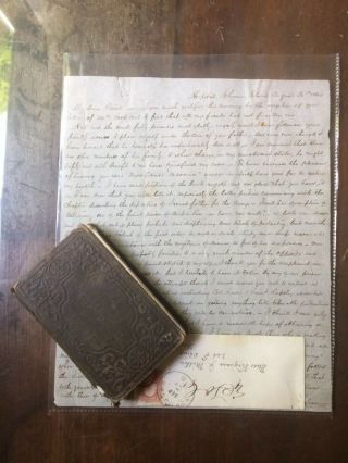 Civil War POW Prisoner Of War Letter From Johnson’s Island Ohio 18th Mississippi 12