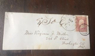 Civil War POW Prisoner Of War Letter From Johnson’s Island Ohio 18th Mississippi 2
