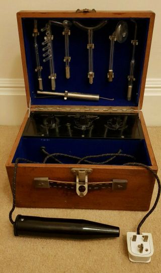 Vintage " Everay " Violet Ray Machine With Wands