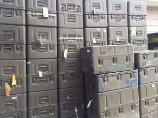Military Medical Chest Transport Case Storage Aluminum Bugout Box Survival