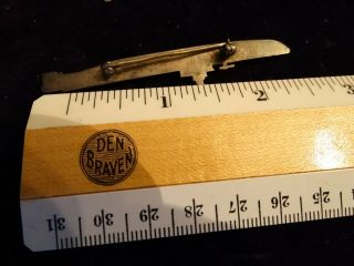 Vintage WW2 Sterling? EB Submarine boat pin maker? 2
