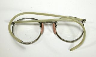Vintage American Optical Ful - Vue Safety Goggles/Glasses with Metal AO Case 3