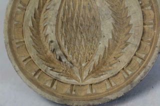 A FINE LATE 18TH C BUTTER STAMP WITH 