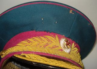 1969 Soviet Russian Military Justice General (Marshal) Parade Uniform Visor Hat 5