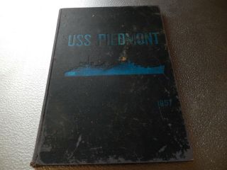 Uss Piedmont Ad - 17 Navy Cruise Book 1957