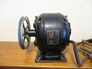 antique WHITE LILY electric motor; antique washing machine; Emerson A/C Ca1910,  - 6
