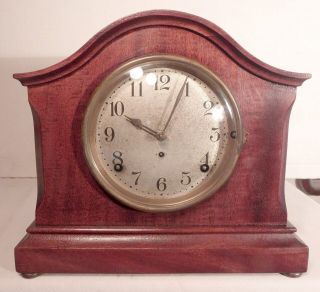 C1917 Seth Thomas 4 Bell Sonora Westminster Chime Mantel Clock Model No 55