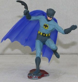 Batman 1966 Wilton Ideal Playset Mold Batman Painted Jla Figure Bruce Repaint