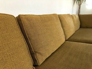 Vintage MILO BAUGHMAN For THAYER COGGIN Sectional SOFA Mid Century Modern COUCH 7