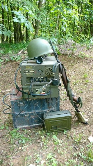 Ww2 Bc - 659 - A Radio & Pe - 117 - C Plate Supply.  Fully Functional