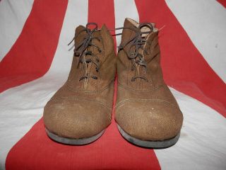 Ww2 Japanese Shoes In The Navy Army Ship.  Very Good.
