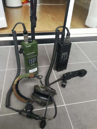 6 Pins Military Thales Harris Multiband Prc152 Prc - 152 Two Way Radio Waterproof