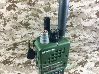 6 PINS MILITARY THALES HARRIS MULTIBAND PRC152 PRC - 152 TWO WAY RADIO WATERPROOF 6