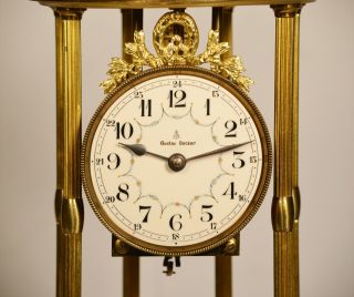 Antique GUSTAV BECKER 400 day anniversary clock – extremely rare,  90,  years old 2
