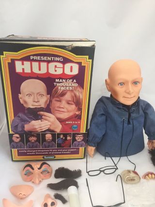 Vintage 1975 Kenner Hugo Man of a Thousand Faces with Box & Accessories 8