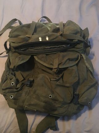 Modified Military Alice Pack Complete W Frame And Straps 4