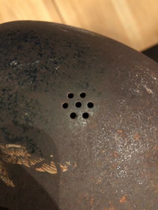 Absolutely Gorgeous And Extremely Rare Ww 2 Crash Crew Helmet,  Military Germ An 9