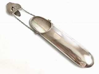Antique Spectacle Case 1910 Antique Sterling Silver Chatelaine Spectacle Case