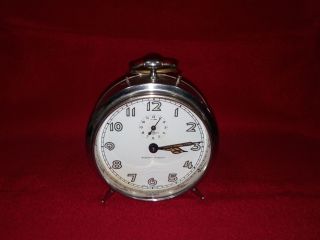 Tam - Tam Kienzle Alarm Repeat Clock 1930`s Ultra Rare Made In Germany