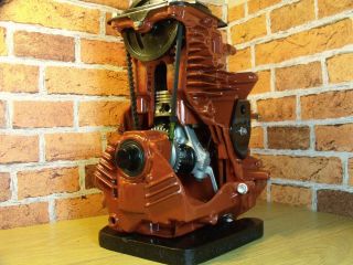 Sectioned Engine,  Cut Away,  Ohc,  Stationary Engine,  Display Engine,  Mancave.