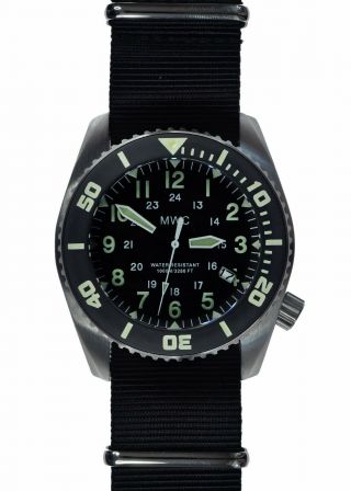 Mwc " Depthmaster " 3,  280ft / 1000m Water Resistant Military Divers Watch (auto)