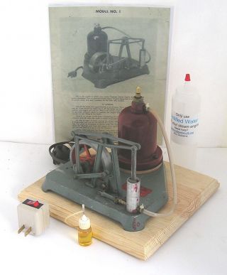 Vintage Jr.  Engineer Walking Beam Steam Engine (a) Attention Collectors;