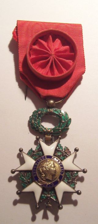 Vintage French Legion Of Honor (officier) Award Medal