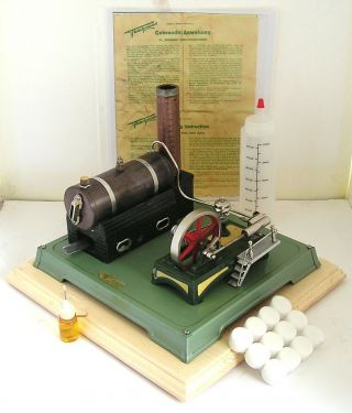 Vintage Horizontal Fleischmann 122 - 3 (b) Live Steam Engine