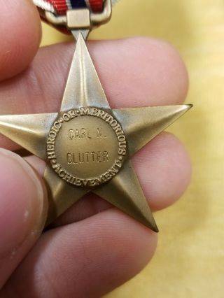 Vietnam War KIA Bronze Star W Valor 1st Cavalry Killed In Action Valor Device 1 4