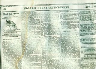 Newspaper Civil War Lee Surrenders at Appomattox Court House 1865 4