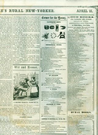 Newspaper Civil War Lee Surrenders at Appomattox Court House 1865 6