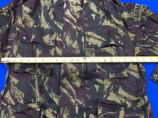 Jacket & Pants Set Old Stock Portuguese Marines Lizard Camo Large In Bag 5