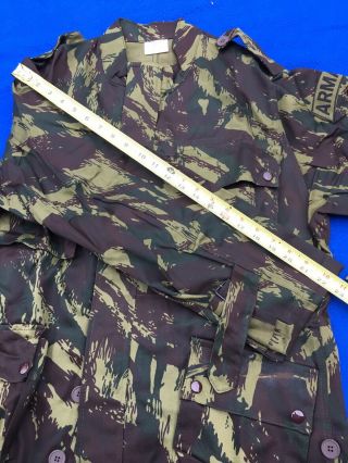 Jacket & Pants Set Old Stock Portuguese Marines Lizard Camo Large In Bag 7