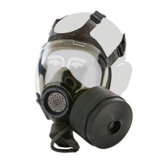 Msa Millennium Gas Mask,  W/talk - Box,  Filter,  Tactical Carry Bag