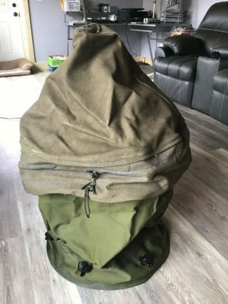 Us Military Usgi Lyster 36 Gallon Bag (bag Water Sterilizing) Od Green Nos