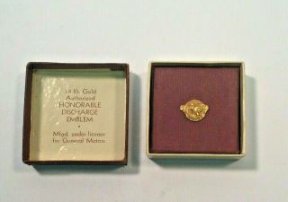 Rare Wwii 14k Solid Gold 