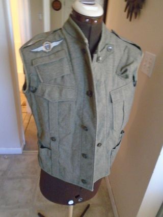 Vintage German Military Vest