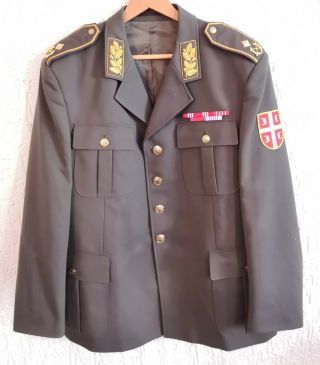 Army Brigadier General Dress Uniform Serbian Army