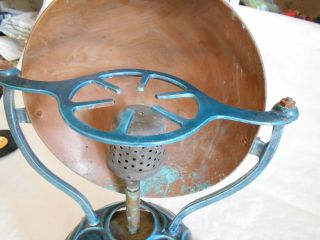 Vintage camping stove & Parabellum heater Le Jumeau 2 usages art nouveau 4
