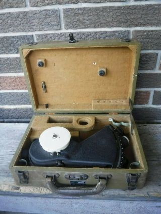 Ww2 Royal Canadian Air Force Link Aviation Devices Bubble Sextant Model A - 12